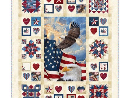 For The Brave Quilt PC-272e - Downloadable Pattern Online