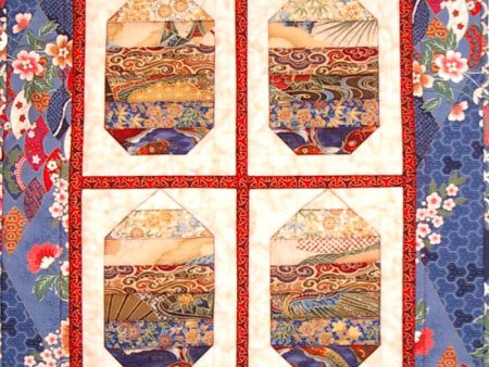 Asian Lanterns 4-patch Pattern CJC-4190 - Paper Pattern Hot on Sale