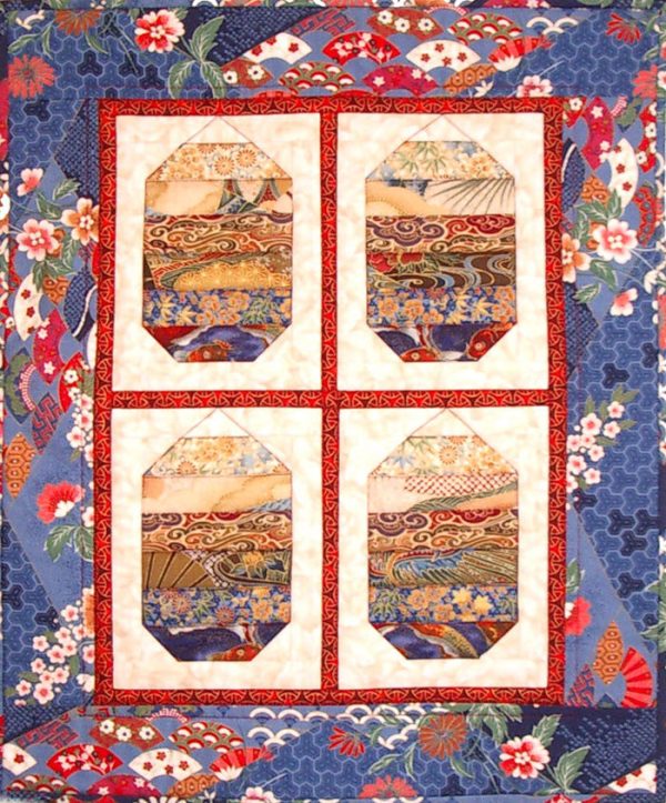 Asian Lanterns 4-patch Pattern CJC-4190 - Paper Pattern Hot on Sale