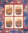 Asian Lanterns 4-patch Pattern CJC-4190 - Paper Pattern Hot on Sale