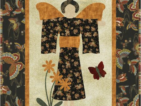 Asian Angel Quilt Pattern CJC-4368 - Paper Pattern Supply