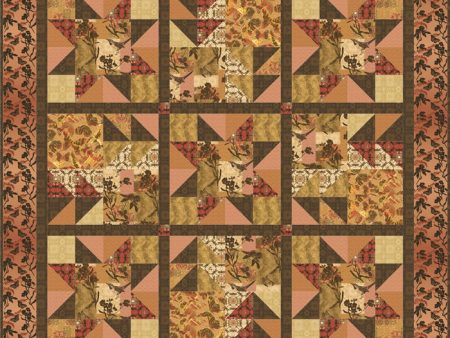 Sunset in the Sierras Quilt Set GTD-116e - Downloadable Pattern Cheap