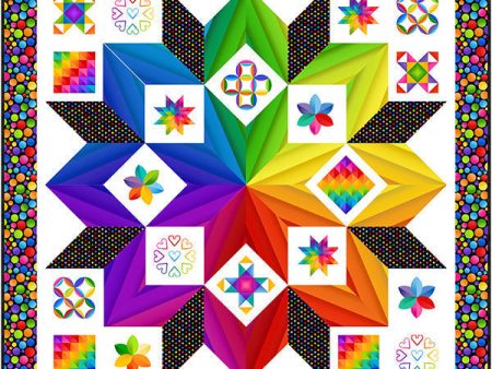 Starburst Quilt PC-284e - Downloadable Pattern Hot on Sale