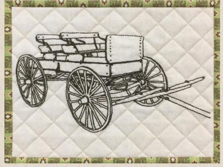 A Hitch in Tyme Wall Hanging HCH-059e - Downloadable Pattern Supply