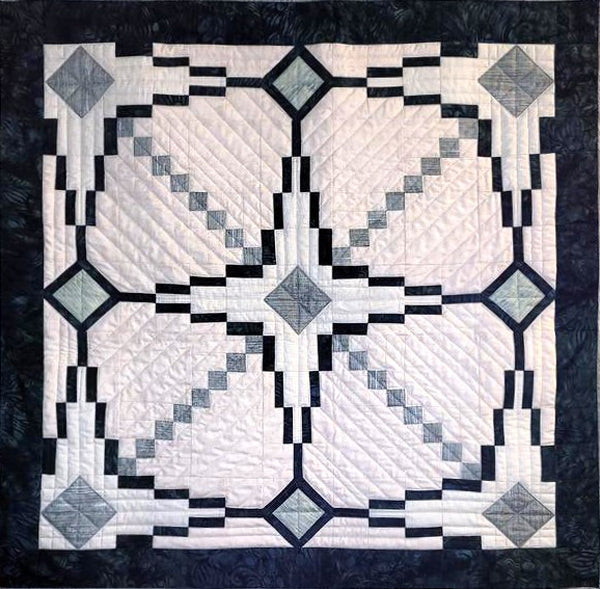 Weaver s Starburst Quilt HQ-206e - Downloadable Pattern Supply