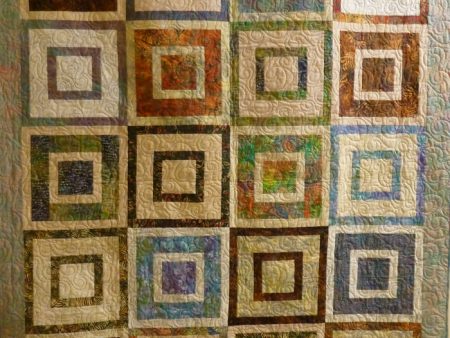 Around the Square Quilt HQ-217e - Downloadable Pattern For Sale