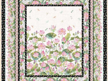 Lily Pond Lap Quilt HHQ-7479e - Downloadable Pattern Fashion