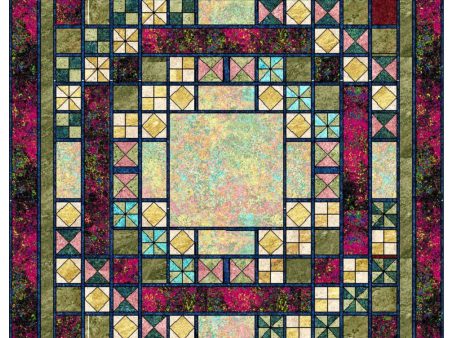 A Wreath For All Seasons Quilt Pattern CF-230 - Paper Pattern Hot on Sale