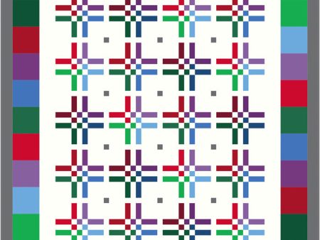 9 Patch Bars Quilt Pattern CJC-4746 - Paper Pattern Online now