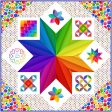 Starburst Quilt PC-284e - Downloadable Pattern Hot on Sale