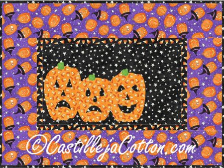 Scary Pumpkins Quilt CJC-4060e - Downloadable Pattern Supply