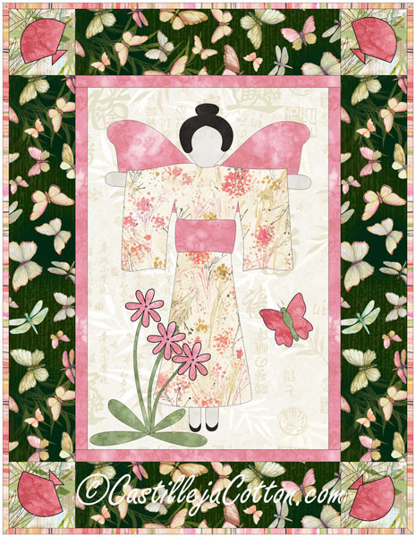 Asian Angel Quilt Pattern CJC-43684 - Paper Pattern Online