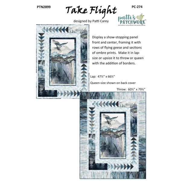 Take Flight Quilt PC-274e - Downloadable Pattern Online now