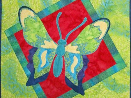 Artistic Butterfly Quilt Pattern CJC-4252 - Paper Pattern For Discount