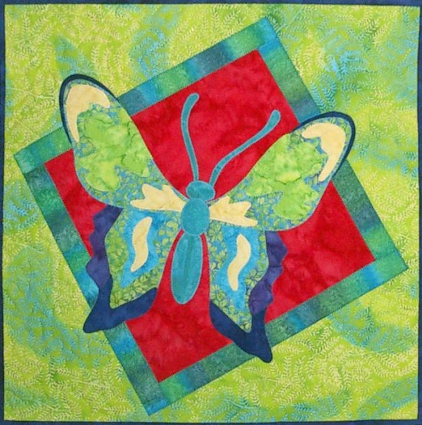 Artistic Butterfly Quilt Pattern CJC-4252 - Paper Pattern For Discount