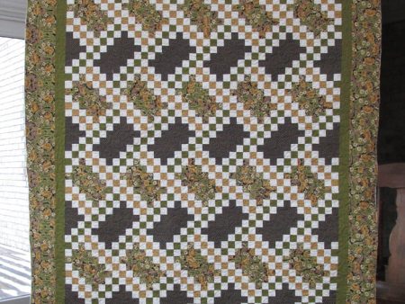 Brick Pathways Quilt HQ-224e  - Downloadable Pattern Fashion