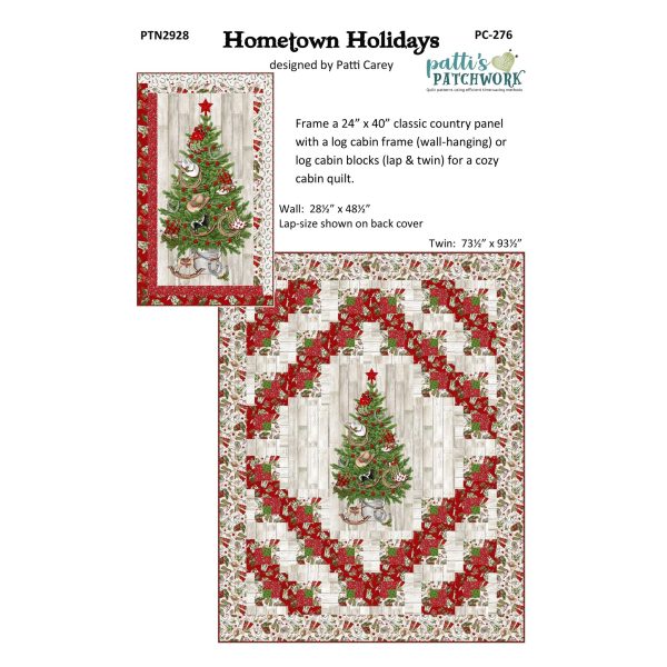 Hometown Holidays Quilt PC-276e - Downloadable Pattern Online Hot Sale