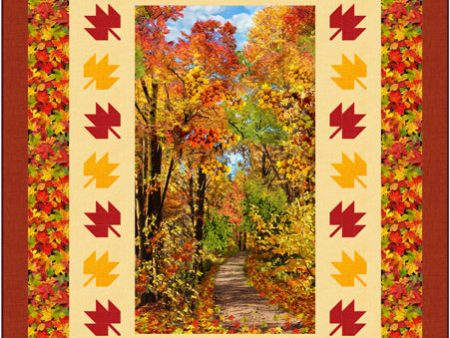 Autumn Path Quilt Pattern CJC-55251 - Paper Pattern For Cheap