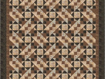 Woven in Stone Quilt Pattern FHD-116 - Paper Pattern Online