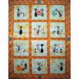 9 Lives Plus 3 November Quilt Pattern GGA-K13 - Paper Pattern Online Sale