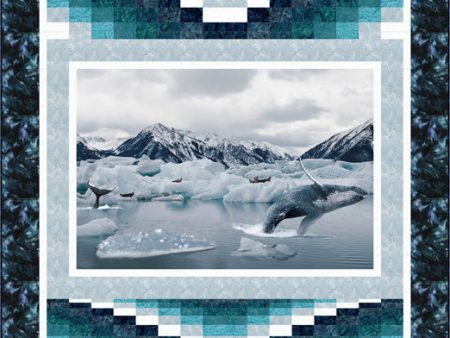 Arctic Whales Quilt Pattern CJC-53101 - Paper Pattern For Sale