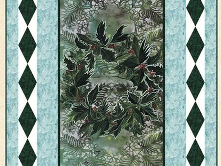 Winter Garden Wreath Quilt Pattern HHQ-7476 - Paper Pattern Sale