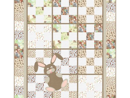 9-Patch Bunny Quilt Pattern CJC-46735 - Paper Pattern Fashion