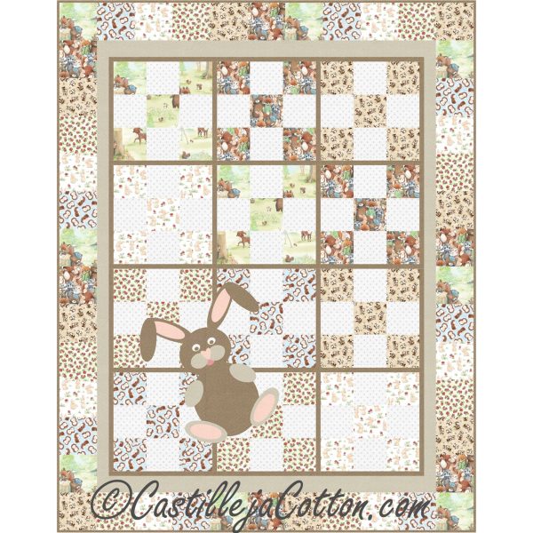 9-Patch Bunny Quilt Pattern CJC-46735 - Paper Pattern Fashion