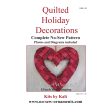 The Heart Wreath Pattern KBK-104 - Paper Pattern For Cheap