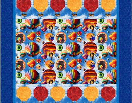 Air Balloons Quilt Pattern CJC-53702 - Paper Pattern Online Hot Sale