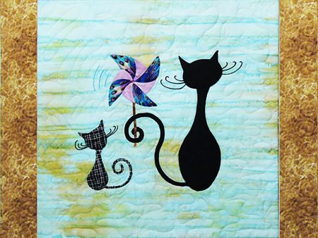 9 Lives Plus 3 August Quilt Pattern GGA-H13 - Paper Pattern For Cheap