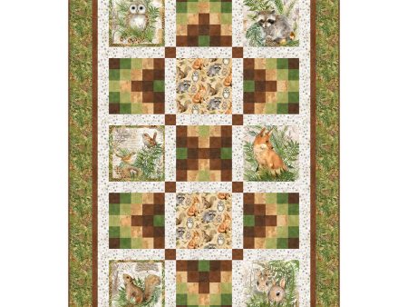 Animals and Ferns Quilt Pattern CJC-54193 - Paper Pattern Cheap