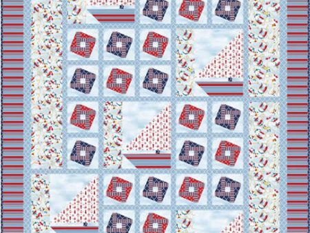 Annapolis Bound Quilt Pattern LOB-132 - Paper Pattern Online Hot Sale