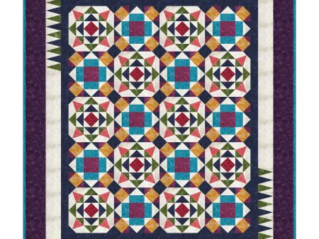 Autumn Shadows Quilt Pattern FHD-201 - Paper Pattern Sale