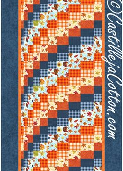 Autumn Bargello Runner Quilt Pattern CJC-462812 - Paper Pattern Fashion