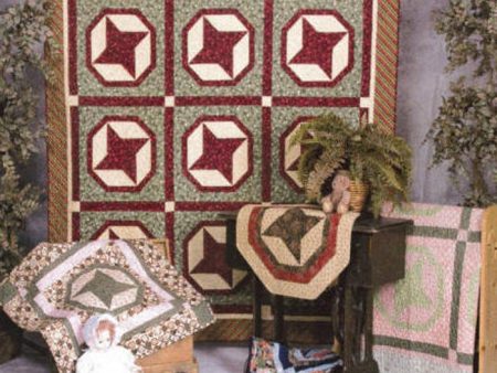 Alice s Star Quilt Pattern HCH-006 - Paper Pattern Discount