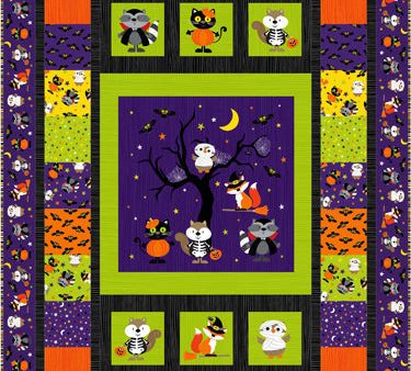 Woodland Haunt Quilt Pattern CJC-5005 - Paper Pattern Online Sale