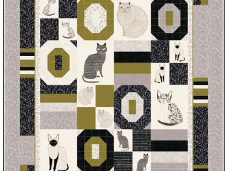 Annie s Cats Quilt Pattern HHQ-7440 - Paper Pattern Online Sale