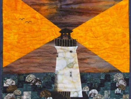 Bargello Lighthouse Quilt Pattern KG-26 - Paper Pattern Online Sale