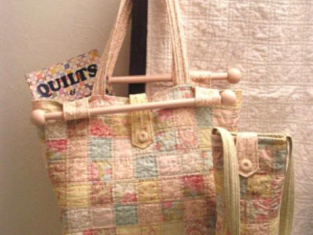 Take It To Class Tote Pattern HHQ-7303 - Paper Pattern For Sale