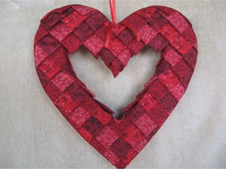 The Heart Wreath Pattern KBK-104 - Paper Pattern For Cheap