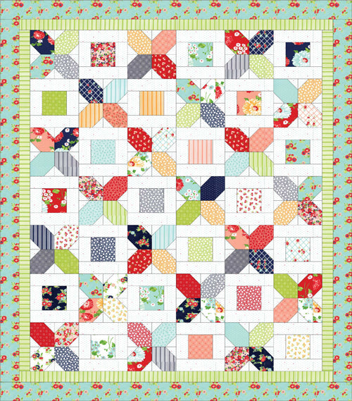 A Bushel & A Peck Quilt Pattern AEQ-72 - Paper Pattern Online Hot Sale