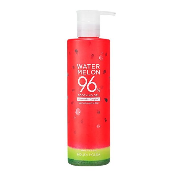 Raminamasis arbūzų gelis kūnui ir veido odai Holika Holika Watermelon 96% Soothing Gel 390 ml Sale