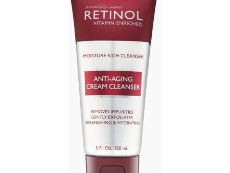 Kreminis veido odos prausiklis Retinol Anti-Aging Cream Cleanser stabdo odos senėjimą 150 ml Discount