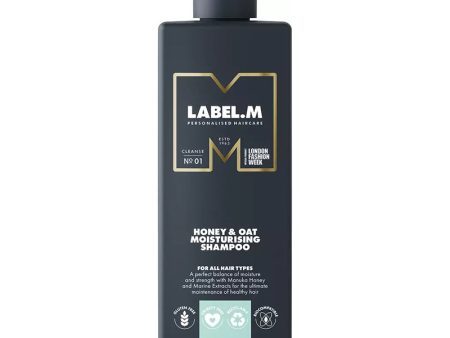 Label.m Honey & Oat drėkinantis šampūnas 300ml Fashion