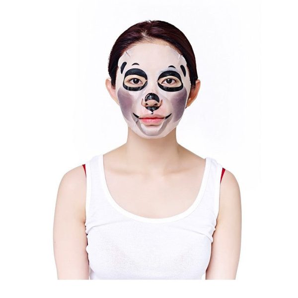 Lakštinė veido kaukė Holika Holika Baby Pet Magic Mask Sheet (Panda) Suteikia veido odai gyvybingumo 22 ml Supply