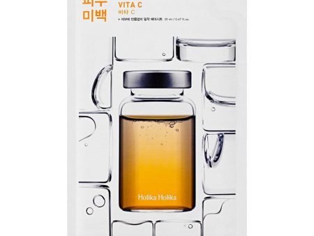 Lakštinė veido kaukė su vitaminu C Holika Holika Skin Rescuer Mask Sheet - Vita C šviesina veido odą 20 ml Sale