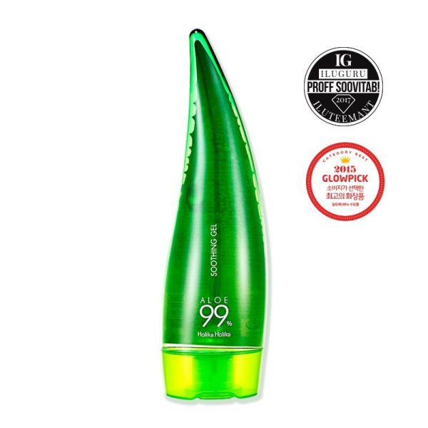 Raminamasis alavijų gelis kūnui ir veido odai Holika Holika Aloe 99% Soothing Gel 55 ml Discount