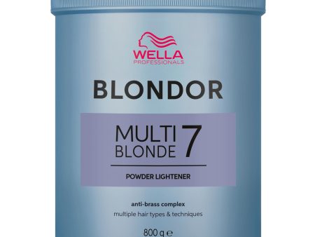 Wella BLONDOR MULTI BLONDE 7 POWDER šviesinimo milteliai, 800 g +dovana Wella priemonė Sale