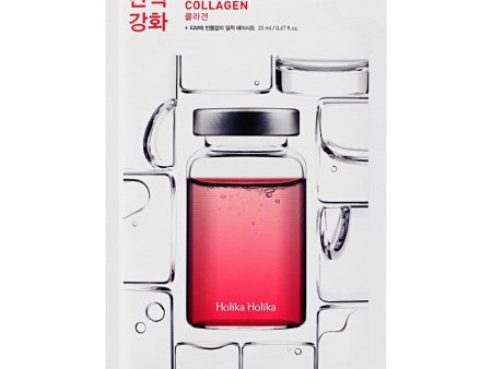 Lakštinė veido kaukė su kolagenu Holika Holika Skin Rescuer Mask Sheet - Collagen atkuria odos elastingumą 20 ml For Sale